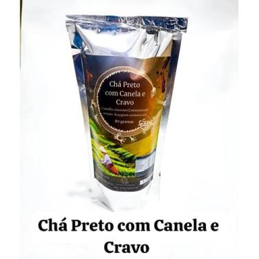 Imagem de Chá Preto Com Canela E Cravo 80g  Blend Aromático Natural - Nomady