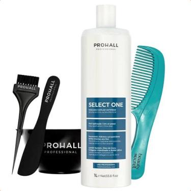 Imagem de Kit Select One Prohall 1L Acessórios e Pente Beauty Secret