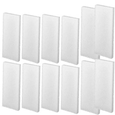 Imagem de Qzbhct 12 almofadas de filtro de espuma compatíveis com filtro Fluval U3 Canister Filter Aquarium Bio Sponge Replacement
