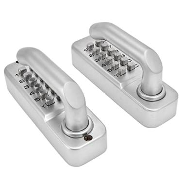 Imagem de Zerodis Fechadura de Portão Sem Chave Com Construção de Liga de Zinco Jardinagem Doméstica Melhoria da Casa Fechaduras de Ferragens para Janelas de Portas de Ferragens para Janelas de Portas