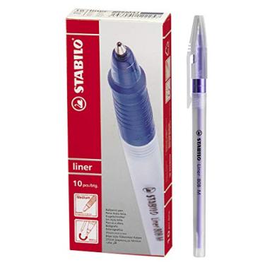 Imagem de Caneta Esferográfica – STABILO Excel 828 - Caixa com 10 unidades – Violeta