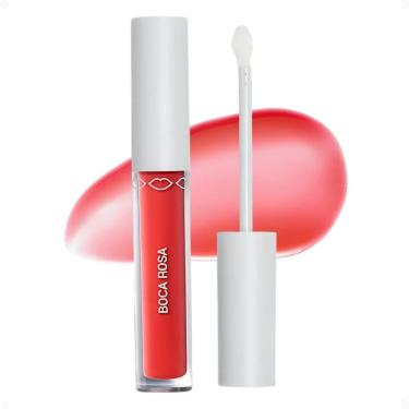 Imagem de Gloss Labial Boca Rosa Hidra Lábios Coral Translúcido