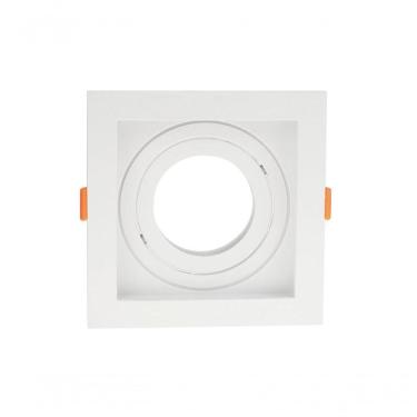 Imagem de Spot Recuado De Embutir Quadrado Móvel Par 20 Branco Taschibra