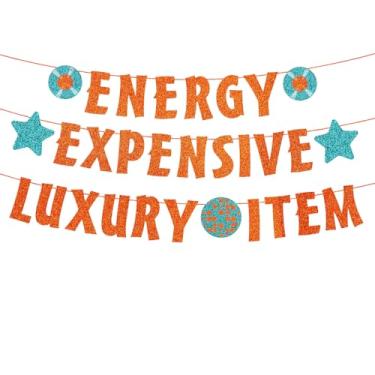 Imagem de Faixa de decoração de festa com tema Showgirl, laranja e azul, item de luxo caro energético, banner de pano de fundo para showgirl, chá de panela, festa, show de meninas, discoteca, despedida de