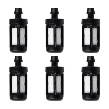 Imagem de Sogoparts Kit De Filtro Combustível 6 X 0000 350 3504 3515 Para Motosserra Stihl Série Ms, Ts Com Linha 0,31 (8 Mm) Diâmetro Interno Rep 3500 1120-350-3500