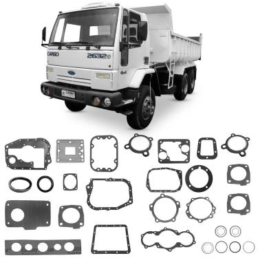 Imagem de Jogo Junta Câmbio Eaton RT7608LL Cargo 93 a 2011 c/ Retentor