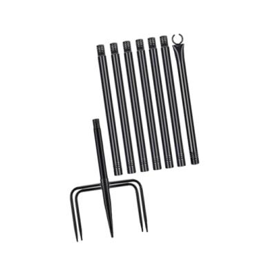 Imagem de Stgfyxgs Suporte de Poste de Luz Tipo Garfo, Acessórios de Iluminação, Fácil Instalação, Suporte para Lâmpada, Poste para Festas, Gramado, Pátio