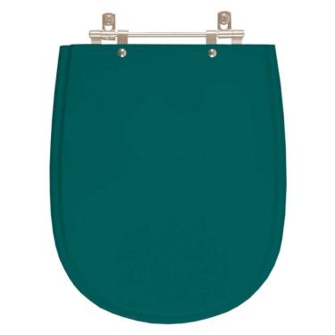 Imagem de Assento Sanitário Poliester Paris Verde Amazonia Para Vaso Ideal Standard