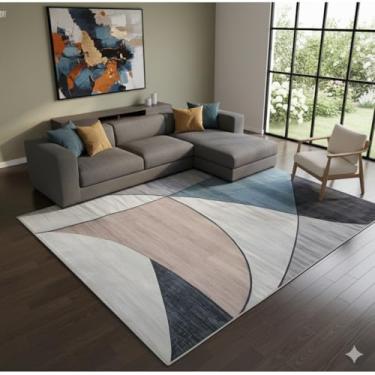 Imagem de Tapete Belga Estampado 2,00 x 1,40m Para Sala Quarto De Luxo (Estampa 01)