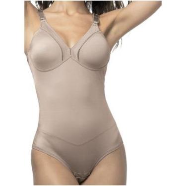 Imagem de Body Modelador DeMillus 098908 Gallard Alta Compressão T. 42/52-Feminino