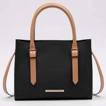 Imagem de Bolsa Feminina Heaven Preto Avelã Petite Jolie PJ11160-67656-Feminino