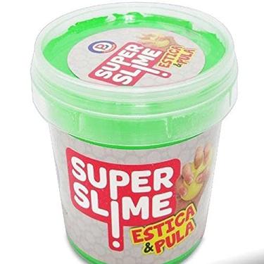 Imagem de Massinha Infantil Super Slime Estica e Pula Sortida 35g 2031