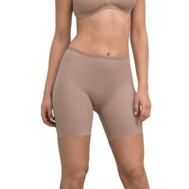 Imagem de Bermuda Virtuel DeMillus 94498 invisível, Bege rosado, XG