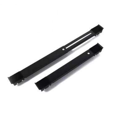 Imagem de Suporte com Rodinhas para Geladeira e Máquina de Lavar, Suporte Móvel para Móveis e Eletrodomésticos Pesados, Base com Rodas até 200kg(Preto 2)