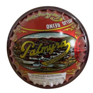Imagem de Queijo Reino Palmyra Tradicional Lata de Natal O Melhor Do Brasil Apro