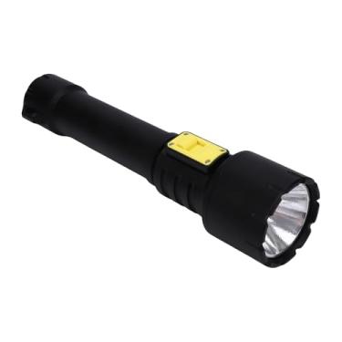 Imagem de SUNGOOYUE Lanterna de Mergulho, Tocha de Mergulho LED Com Interruptor Magnético USB Tipo C Recarregável para Com Snorkel Em Espeleologia Subaquática, Lanterna de Liga de Alumínio à Prova d'água de