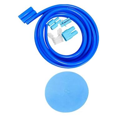 Imagem de Colaxi Snorkel de mergulho, tubo de respiração, snorkel seco para natação, equipamento de mergulho livre e snorkeling, Três Tubos