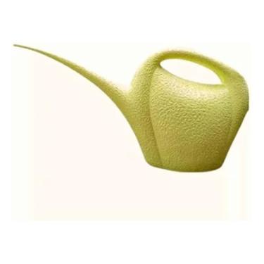 Imagem de Regador Com Bico Fino 2 Litros Jardinagem Amarelo