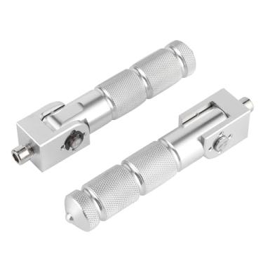 Imagem de Generic Pedais de Motocicleta Dobráveis ​​de Alumínio Haste de Suporte Forte para Instalação de 8MM Pedal Traseiro de 90 Graus Adequado para Adequado para 2 Unidades 5.1 "5.7" para Peça de (#12)