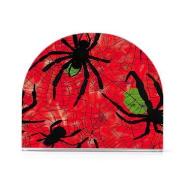 Imagem de Porta-guardanapos de Halloween de terror para mesas, porta-guardanapos de Halloween para cozinha, porta-guardanapos de mesa, porta-guardanapos de coquetel, porta-guardanapos de papel942