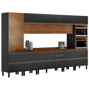 Imagem de Cozinha Modulada 8 Pecas 370 cm MDF DP3701 Demartez
