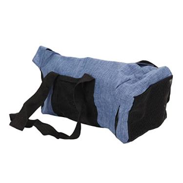 Imagem de Acouto Bolsa de Transporte Ajustável para Cuidados Pessoais - Bolsa de Banho para Animais de Estimação Respirável e à Prova d'água Aparador de Unhas - Portador Portátil e Dobrável Com Pescoço,