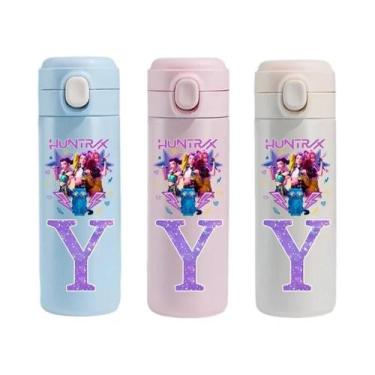 Imagem de Garrafa Térmica De Aço Inoxidável 420ML K-Pop Demon Hunters Para Menin