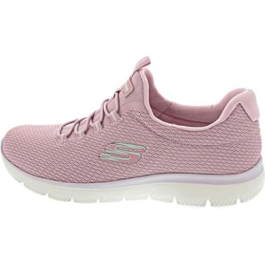 Imagem de Skechers Tênis feminino Summits Summer Blush, Malva/Multi = mvmt, 38