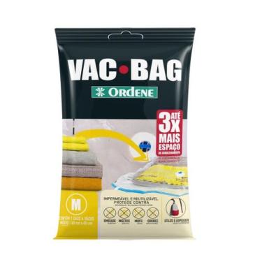 Imagem de Saco a Vácuo Médio 4565 Cm para Armazenamento Ordene