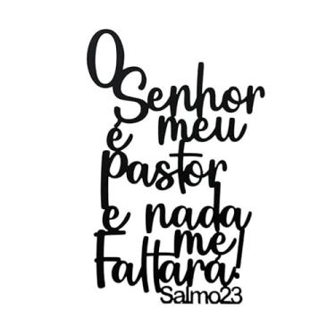 Imagem de Kit Quadros Decorativos Fé Amor Gratidão 3 Peças Mdf 2,8mm Preto Quadros Quarto Sala Decoração Decorativo e Esteticamente Agradável (DEUS É BOM)