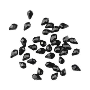 Imagem de 50 Peças De Pingente Briolette 5x8mm Em Cristal Austríaco, Gota D'água