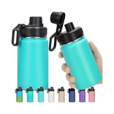 Imagem de Copo Térmico De Aço Inoxidável De 350ml, Garrafa Térmica Portátil Para