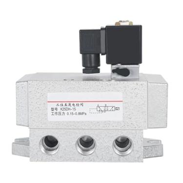 Imagem de Válvula solenoide K25DH-25 K25DH-20 Válvula de inversão de solenoide de cinco portas de duas posições Estrutura deslizante K25D-20 (K25D2H-20)