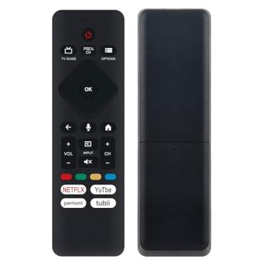 Imagem de Beyution Controle remoto de voz de substituição URMT26CND001 adequado para Philips TV 43PFL5766/F6, 43PFL5766/F7,50PFL5766/F6,50PFL5766/F7D, 55PFL5766/F6, 55PFL5766/F7, 55PFL5766/F7. D,65PFL. 5766/F7
