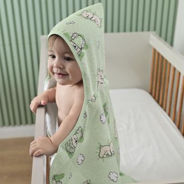 Imagem de Toalha de Felpa para Bebê 67 cm x 90 cm Pixuxu