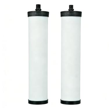 Imagem de Cartucho de filtro de substituição FRC06 (pacote com 2) – Filtro de água de cerâmica compatível com sistemas de filtragem Franke embaixo da pia, FRCNSTR, FRCNSTR100, FRCNSTR-Duo-1, FRCNSTR-Duo-2
