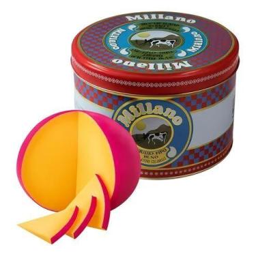 Imagem de Queijo Do Reino Millano Bola Lata Especial de Natal Abre Fácil Aproxim