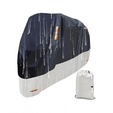 Imagem de Capa para Motocicleta - Capa de Uso Intenso Anti-Arranhões e Impermeável ao Pó,Com Proteção UV Para Bicicletas E Motos,Em Exterior Garagem Viagem Praia Estacionamento Touring E Acampamento Ao Ar
