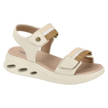 Imagem de Sandália Papete Flatform tiras autocolantes Gorgurão Modare 7215.104 -