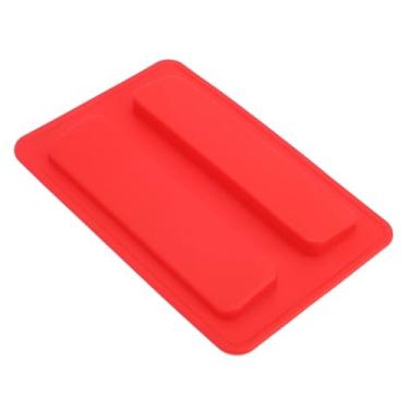 Imagem de Tampa de silicone para torradeira, tampa macia, flexível, reutilizável, à prova de poeira, prevenção de derramamento para eletrodomésticos, cozinha, material, silicone, tamanho (Vermelha)