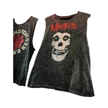 Imagem de Camiseta Regata Vintage De Banda De Rock Para Homens, Estilo Hip-Hop, 