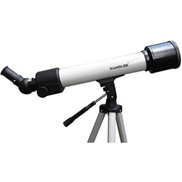 Imagem de pcagfaajmh Telescópio astronômico refratário monocular 45° Zenith espelhado telescópio infantil iluminação espacial presente nível iniciante