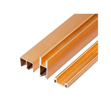 Imagem de Conjunto de trilhos de porta deslizante de liga de alumínio premium para painéis de 8 mm - Ferragens de fácil instalação (prata, 89,9 cm) - Ideal para portas deslizantes de celeiros e armários