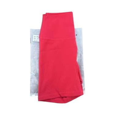 Imagem de Shorts De Yoga De Compressão Em Cor Sólida Para Mulheres, Esportivos, 