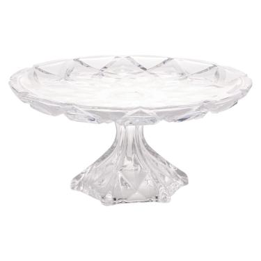 Imagem de Prato com Pé para Bolo Crystal Deli Diamond 30cm - Lyor 