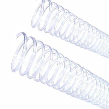 Imagem de Espiral para Encadernação Cristal 07 mm para 25 folhas 100un - Cassmar