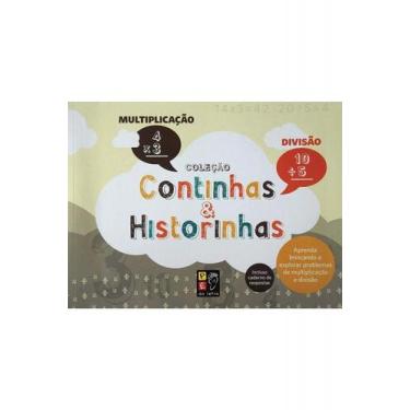 Imagem de Continhas e Histórinhas - Divisão e Multiplicação - PÉ DA LETRA - PE D