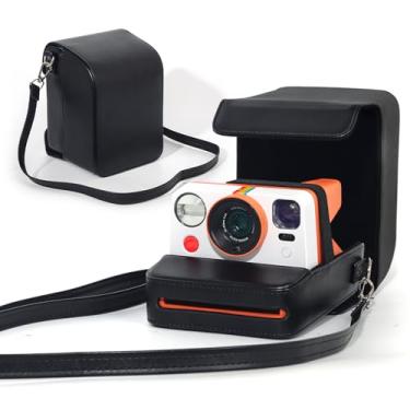 Imagem de WOGOZAN Capa protetora para câmera Polaroid Now 2nd/3rd, Now+ Gen 2/3, I-Type, OneStep+, Onestep 2, Filp Instant Film – Capa de câmera de couro PU com alça de ombro ajustável (preto) (sem câmera)