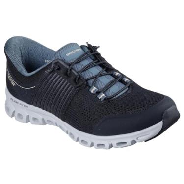 Imagem de Skechers Tênis feminino Glide-Step - Stargaze Hands Free Slip-ins, Preto, 37