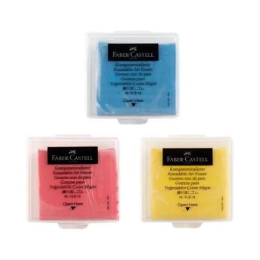 Imagem de Borracha Artística Macia Faber-Castell Plasticity, Borracha Amassável 